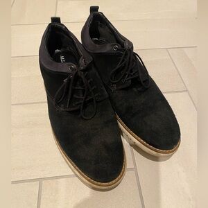 Casual Shoe Black Suede Comfort Sole Men’s Sz 11